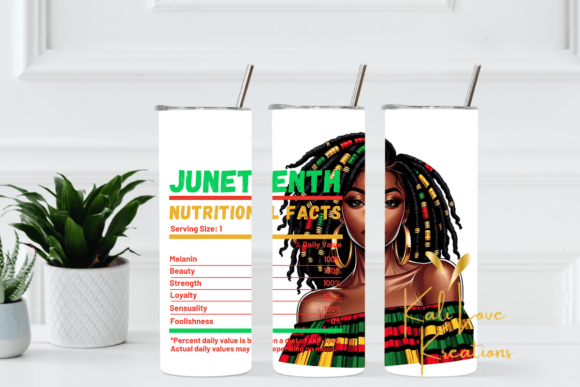 Juneteenth Nutrition Facts Black Woman Embroidery Review