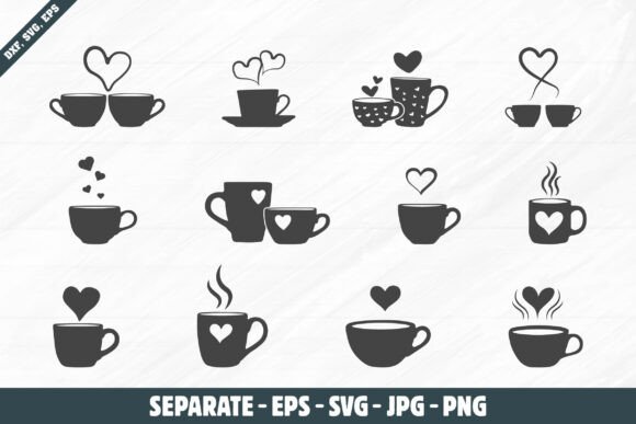 Love Steam Coffee Cup Svg Review for Embroidery Projects