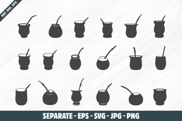 Mate Cup Svg for Crafts and Graphics